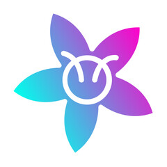 freesia flowers icon