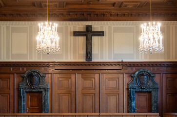 The Palace of Justice, Nuremberg, houses the appellate court, the regional court, the local court...