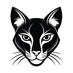 cat silhouette vector eps