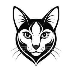 cat silhouette vector eps