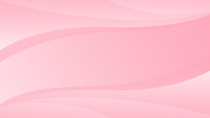 Abstract colorful pink curve background, pink beauty dynamic wallpaper with wave shapes. Template banner background for beauty products, sales, ads, pages, events, web, and others