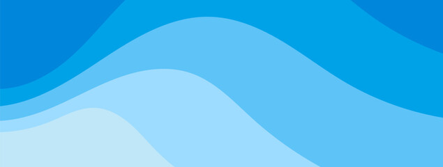 Blue wave flow background vector design. Backdrop wallpaper for banner, magazine, social media, creative album, art cover editable layout illustration template.	
