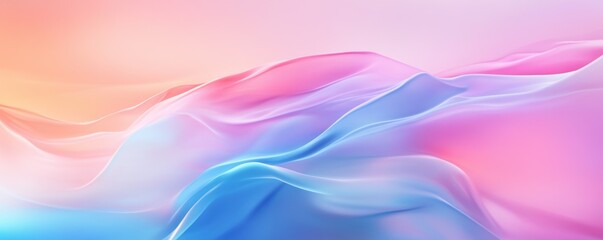 Fototapeta premium A muted gradient background featuring soft blurred lines, creating a serene and tranquil ambiance.