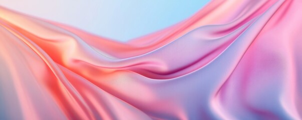 Obraz premium A muted gradient background featuring soft blurred lines, creating a serene and tranquil ambiance.