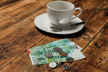 レストランでの支払いのイメージ　　外国のレストランやカフェでの支払いに関するイメージ