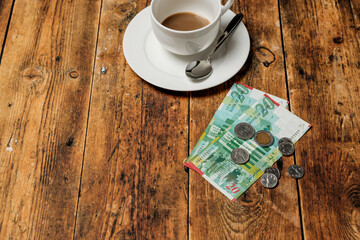 レストランでの支払いのイメージ　　外国のレストランやカフェでの支払いに関するイメージ