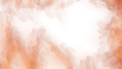 Fototapeta premium watercolor grungy texture overlay effects gradient cutout border frame. Transparent background