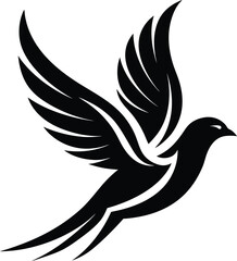 Obraz premium bird silhouette vector eps