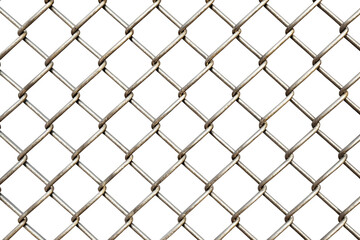 Fototapeta premium Net, fence on a transparent background, png