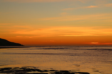 sunrise on the beach