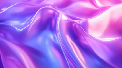 Obraz premium Pink and Purple Fabric Close Up