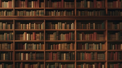 Vintage Bookshelf Interior Design