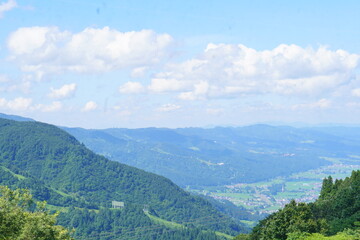 湯沢高原のロープウェーに乗った先で見えた広がる景色