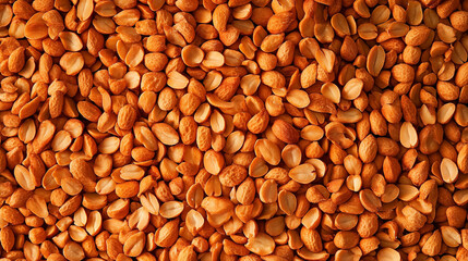 Naklejka premium For Background roasted peanuts 
