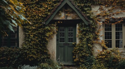 Charming Vintage Cottage Entrance