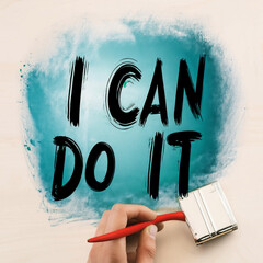 페인팅글자(할 수 있다)