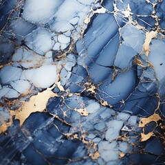 Elegant White and Dark Blue Marble Background with Muted Colors