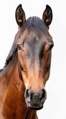 Obraz premium horse on white background.