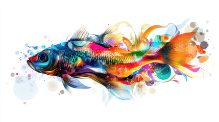 Fototapeta premium A colorful abstract background