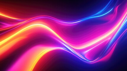 Colorful Light Wave