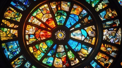 Church Stained Glass Window