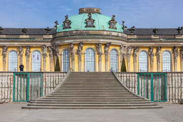 Obraz premium Sanssouci palace and park, Potsdam, Germany