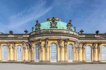 Obraz premium Sanssouci palace and park, Potsdam, Germany