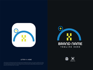 modern letter logo design 