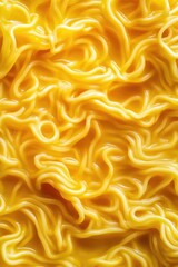 Pile of Noodles Close Up