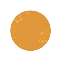 Halloween night moon witch silhouette decoration