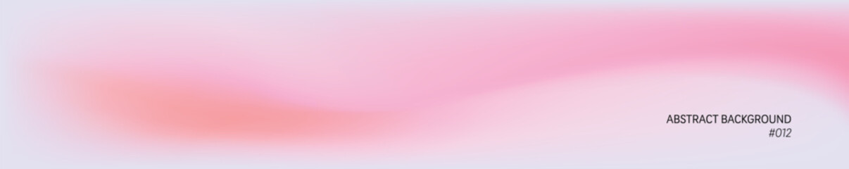 Abstract long background blending pastel pink and purple gradient for romantic and modern design 