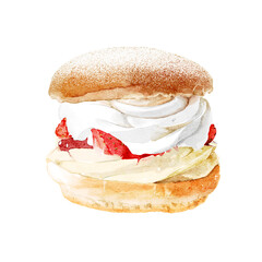 sandwich isolated on white