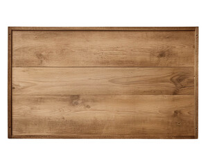 A rustic wooden board with a natural grain , ideal for backgrounds, projects, or culinary presentations.