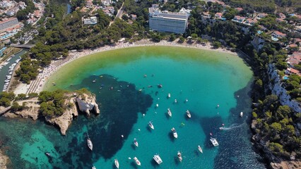 Cala Galdana en los aires