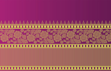 beautiful graphic saree design and this sari design is in Indian style which is for textile fashion industry and it can be used as wallpaper backdrop and website bg this style is originated in india