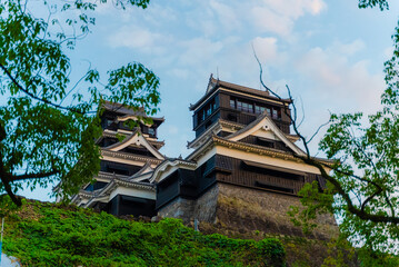 Fototapeta premium 【熊本】熊本城震災復興 2024年8月