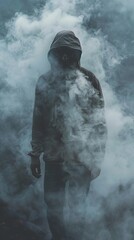 zombies in the fog.