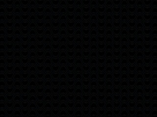 Black metal texture steel background. Perforated metal sheet.