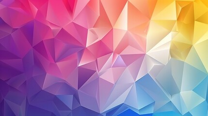 Obraz premium Stunning Geometric Triangle Background Vector: A Visual Symphony of Shapes and Colors. Explore the Fascinating World of Geometric Patterns and Their Creative Potential.