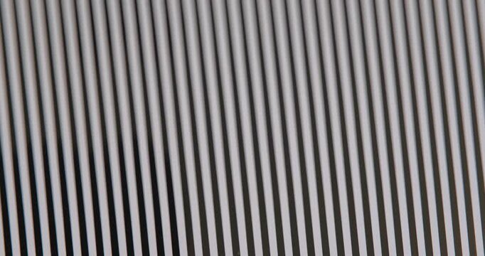 Loopable hypnotic black and white lines stripe pattern rotating background, geometric transition mask, striped transition animations