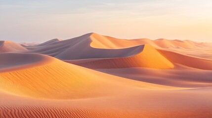 Empty Quarter Desert Dunes at Liwa, Abu Dhabi, United Arab Emirates