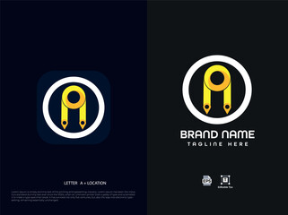 Business modern letter logo design 