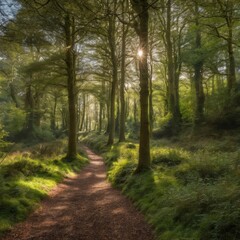 Fototapeta premium path in the forest