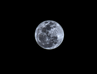 Blue Supermoon, 19 August 2024