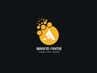 Business modern letter logo design 