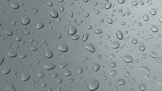 rain drop on glass window