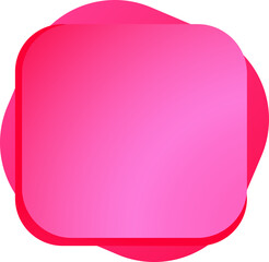 Offer banner. Abstract shape. Speech bubble icon.