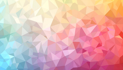Obraz premium multicolored low poly geometric abstract background of effect geometric triangles
