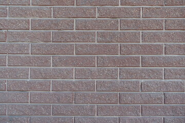 Backdrop - pink split face brick veneer wall with stretcher bond pattern