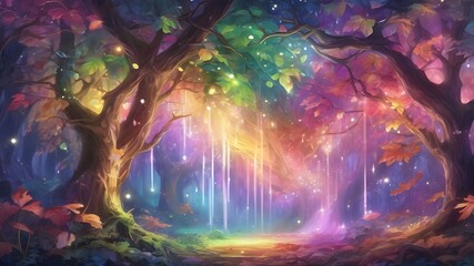 Rainbow Forest 